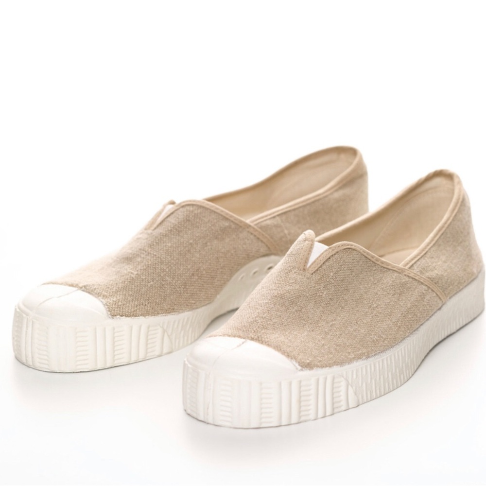 Spalwart Off-White Special V Slip-On Sneakers cotton linen women's size euro 41